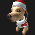 Santa Dog